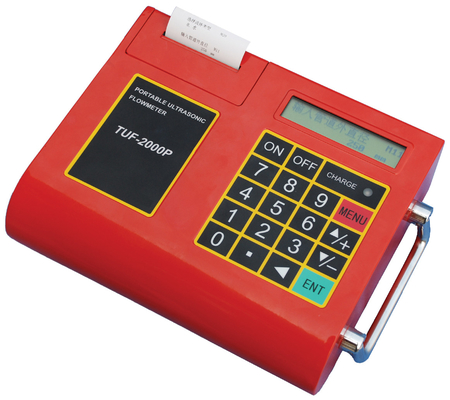 Tuf-2000P φορητό υπερηχητικό Flowmeter, υψηλός μετρητής ροής ακρίβειας υγρός
